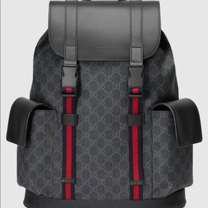 Gucci GG Black backpack